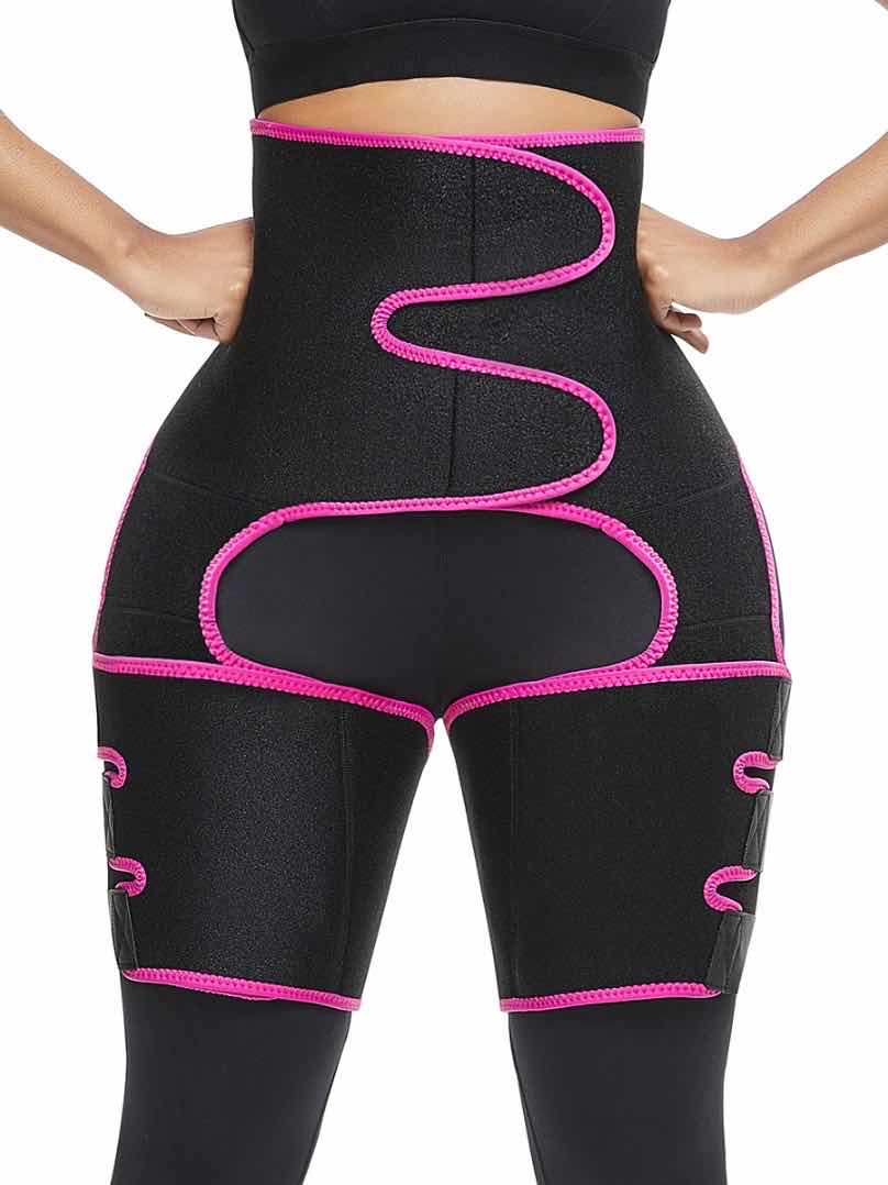Sweat High Waist Thigh Trimmer Butt Lifter Shapewear Belt 3 In 1 Adjustable Belt - Active Health Gear