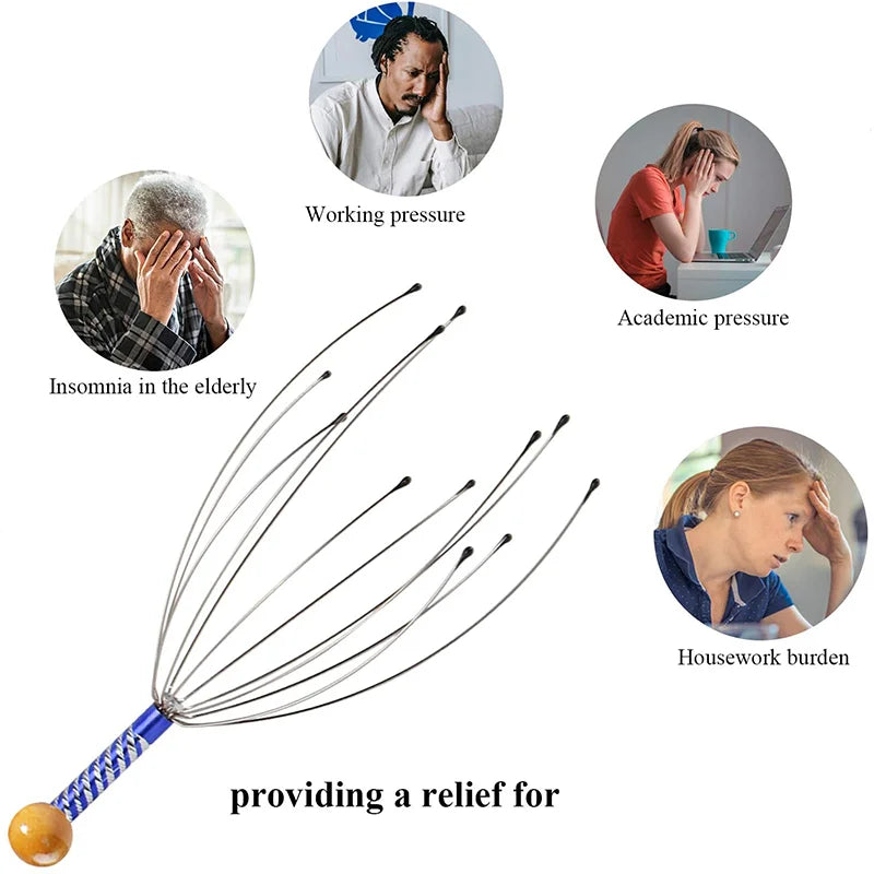 Octopus Head Massager - Active Health Gear