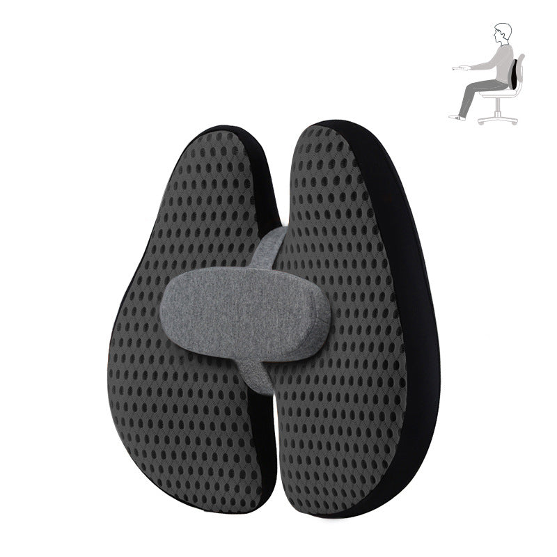 Chair Cushion Memory Foam Waist Cushion Support Lumbar Back Cushion Protect Spine Seat - Active Health Gear