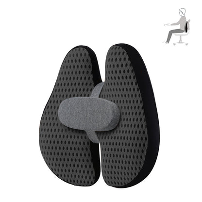Chair Cushion Memory Foam Waist Cushion Support Lumbar Back Cushion Protect Spine Seat - Active Health Gear