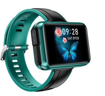 2-in-1 T91 Smart Watch with Wireless Bluetooth Earbuds - Active Health Gear