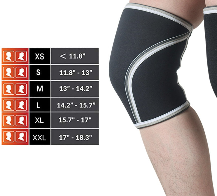 7mm Thicken Compression Leg Sleeve Sports Knee Pads - Active Health Gear