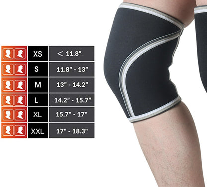 7mm Thicken Compression Leg Sleeve Sports Knee Pads - Active Health Gear