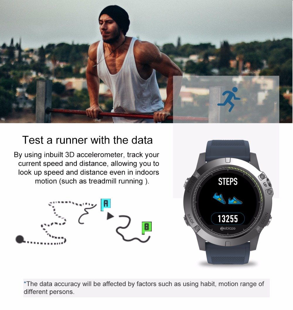 VIBE 3 HR Tactical Smart Watch - Active Health Gear
