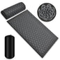 Acupressure Massage Mat With Needles Set Back Massager For Neck Foot Kuznetsov's Applicator Massage Pad Yoga Mat With Pillow - Active Health Gear