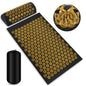 Acupressure Massage Mat With Needles Set Back Massager For Neck Foot Kuznetsov's Applicator Massage Pad Yoga Mat With Pillow - Active Health Gear