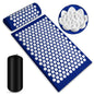 Acupressure Massage Mat With Needles Set Back Massager For Neck Foot Kuznetsov's Applicator Massage Pad Yoga Mat With Pillow - Active Health Gear