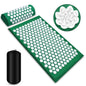 Acupressure Massage Mat With Needles Set Back Massager For Neck Foot Kuznetsov's Applicator Massage Pad Yoga Mat With Pillow - Active Health Gear