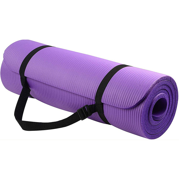 Yoga Mat NBR Yoga Mat Striped Yoga Mat - Active Health Gear