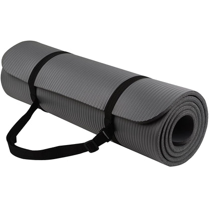 Yoga Mat NBR Yoga Mat Striped Yoga Mat - Active Health Gear