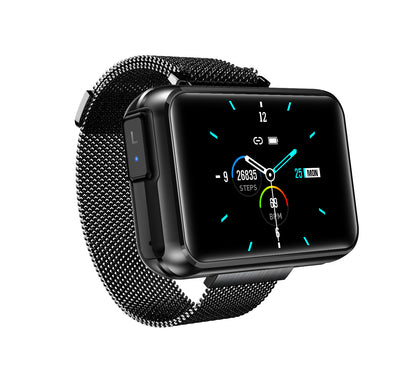 2-in-1 T91 Smart Watch with Wireless Bluetooth Earbuds - Active Health Gear