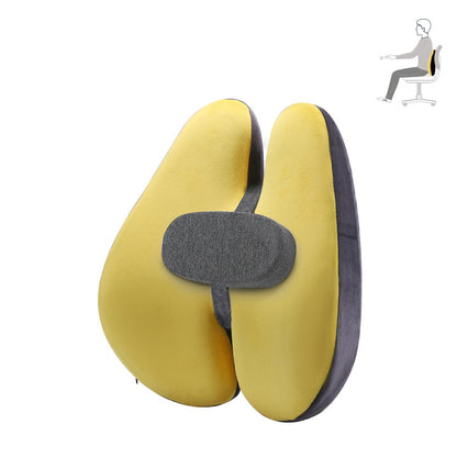 Chair Cushion Memory Foam Waist Cushion Support Lumbar Back Cushion Protect Spine Seat - Active Health Gear