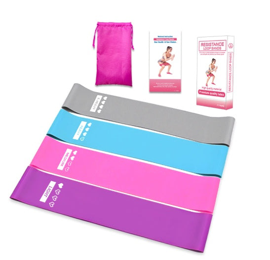 Resistance Bands Sealing Elastic Booty Sport Bodybuilding Rubber Band For Fitness Gym Leagues Equipment Sports Mini Yoga - Active Health Gear