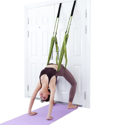 Yoga Auxiliary Stretch Belt Yoga Strap Hammock Swing Stretching Anti-gravity Inversion Exercises - Active Health Gear