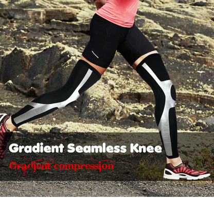1Pc Unisex Compression Cycling Leg Warmer Leggings Running Tights Sport Leg Sleeve Soccer Basketball Knee Pad Football Shinguard - Active Health Gear
