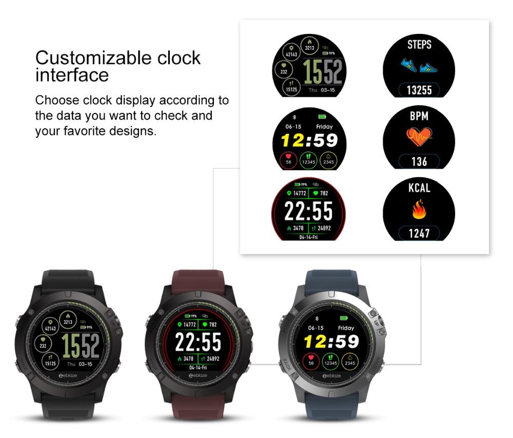 VIBE 3 HR Tactical Smart Watch - Active Health Gear