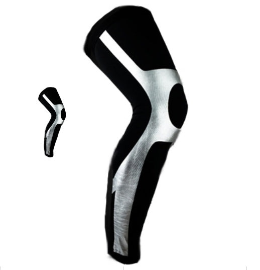 1Pc Unisex Compression Cycling Leg Warmer Leggings Running Tights Sport Leg Sleeve Soccer Basketball Knee Pad Football Shinguard - Active Health Gear