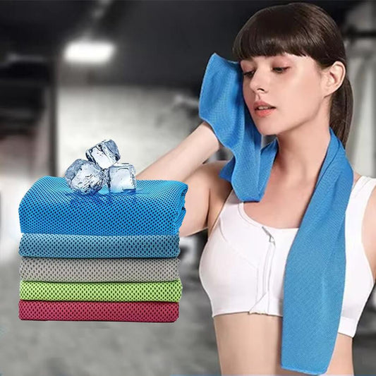 Sports Towel Physical Cooling Microfiber Instant Cool Ice Face Towels For Gym Swimming Yoga Running Cycling Quick Drying Towel - Active Health Gear