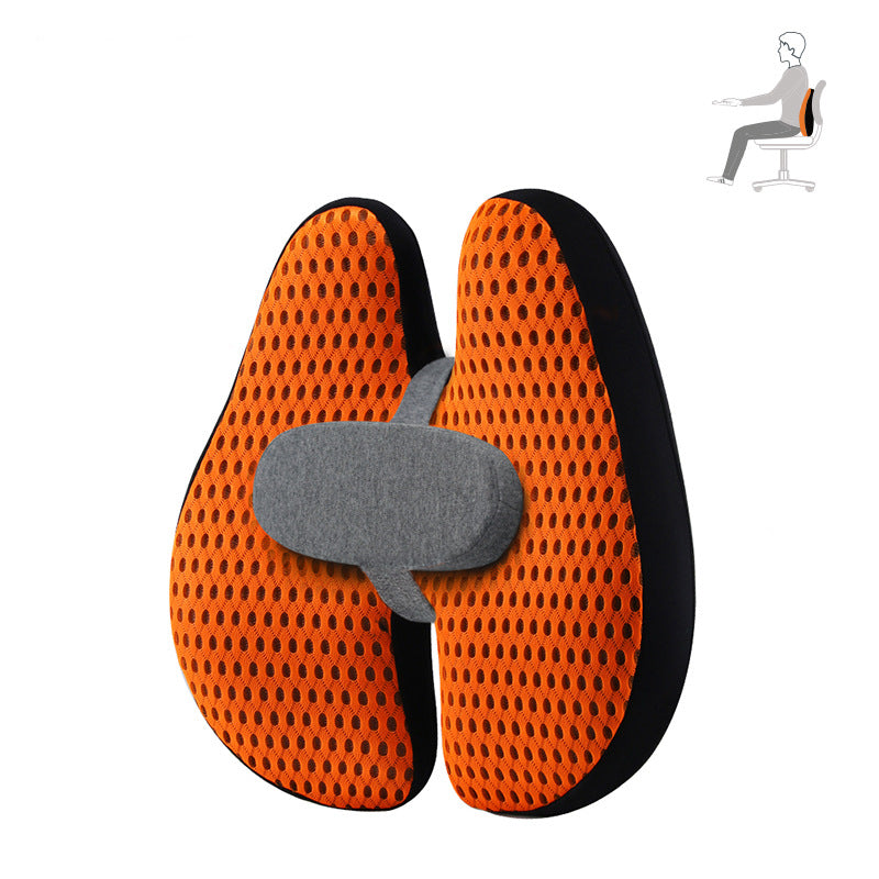 Chair Cushion Memory Foam Waist Cushion Support Lumbar Back Cushion Protect Spine Seat - Active Health Gear