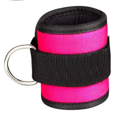 New D-ring Ankle Strap Buckle Adjustable Ankle Weights Gym Leg Ankle Cuffs Power Weight Lifting Fitness Rope 1/2PC - Active Health Gear