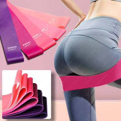 Resistance Bands Sealing Elastic Booty Sport Bodybuilding Rubber Band For Fitness Gym Leagues Equipment Sports Mini Yoga - Active Health Gear