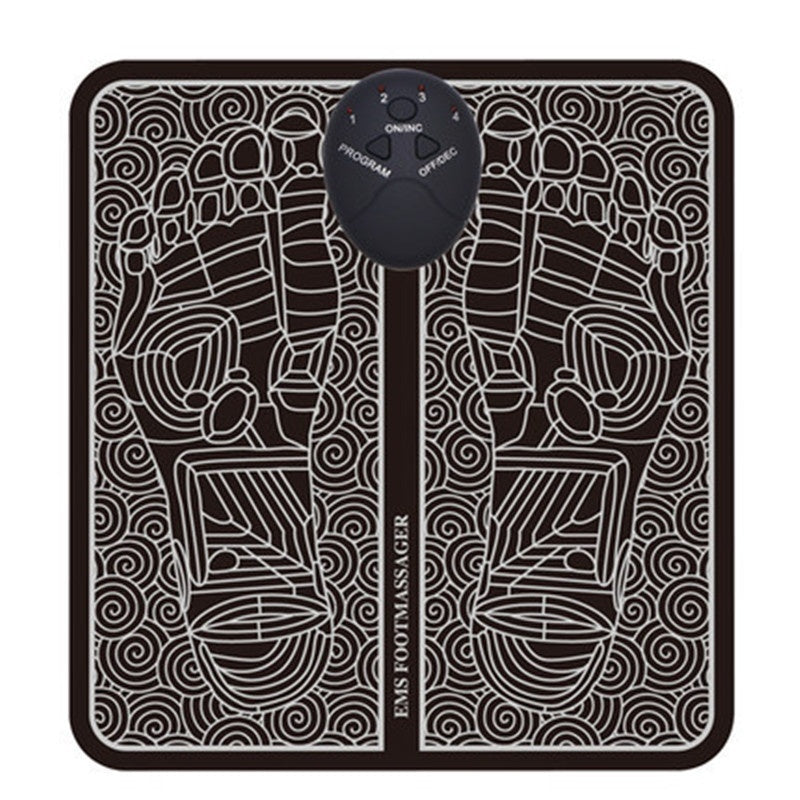 EMS Foot Massager Pad Portable Electric Muscle Stimulation Massage Mat Improve Blood Circulation Relief Pain Relax Feet - Active Health Gear