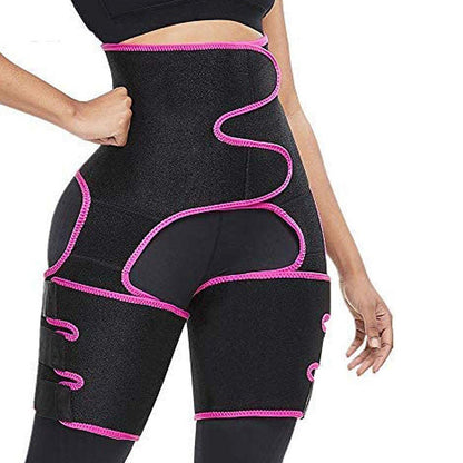Sweat High Waist Thigh Trimmer Butt Lifter Shapewear Belt 3 In 1 Adjustable Belt - Active Health Gear