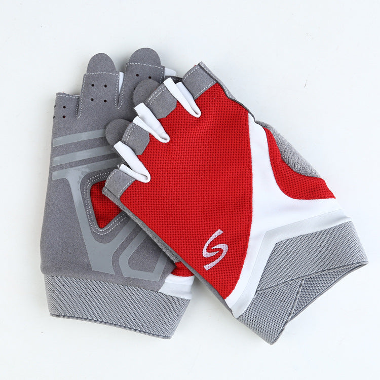 Half Finger Gloves Sports Baby Boy And Girl Summer Gym Outdoor Tactics Training Breathable Dumbbell Workout Gloves - Active Health Gear