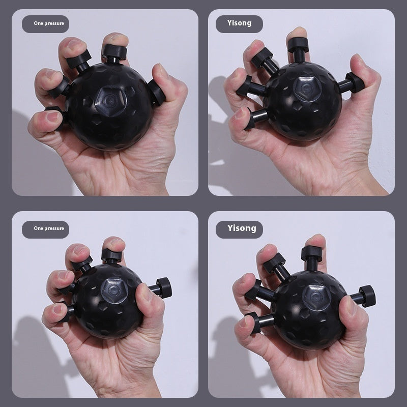 Gym Finger Hand Strengthener Grip Adjustable Resistance Hand Balls Gripper Exerciser For Forearm Strength Climbing Training - Active Health Gear