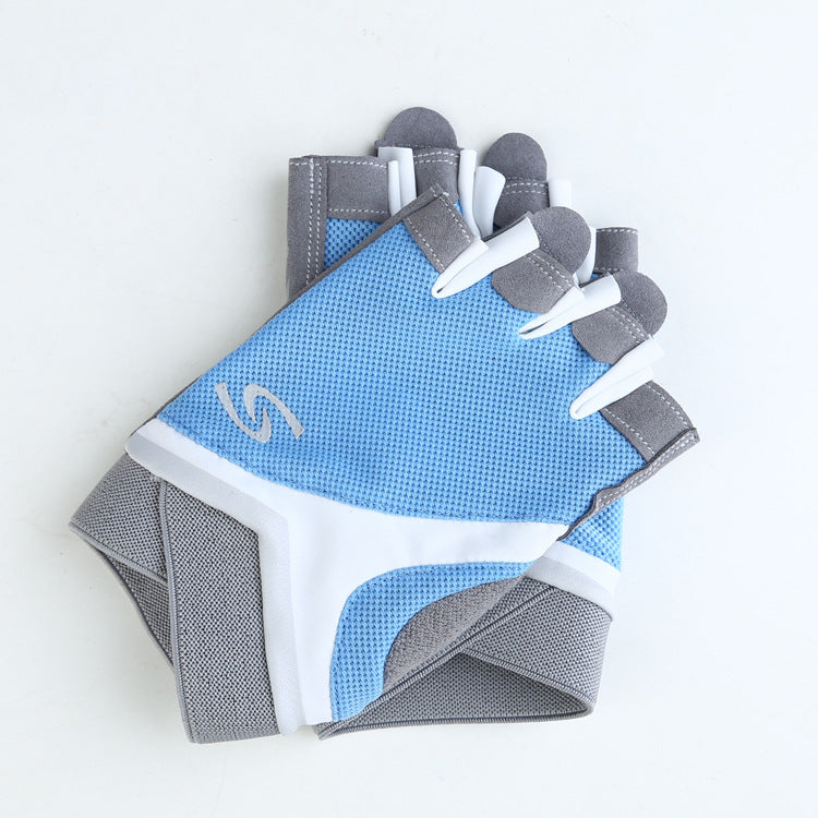Half Finger Gloves Sports Baby Boy And Girl Summer Gym Outdoor Tactics Training Breathable Dumbbell Workout Gloves - Active Health Gear