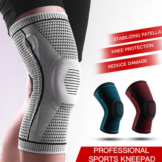 Compression Sports Silicone Spring Breathable Knee Pads - Active Health Gear
