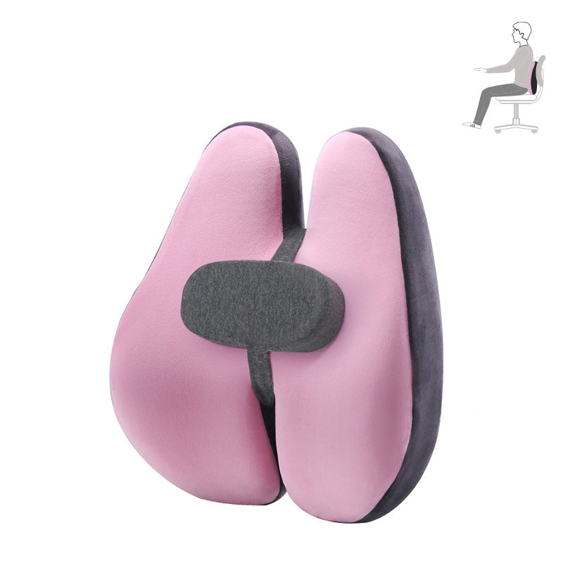 Chair Cushion Memory Foam Waist Cushion Support Lumbar Back Cushion Protect Spine Seat - Active Health Gear
