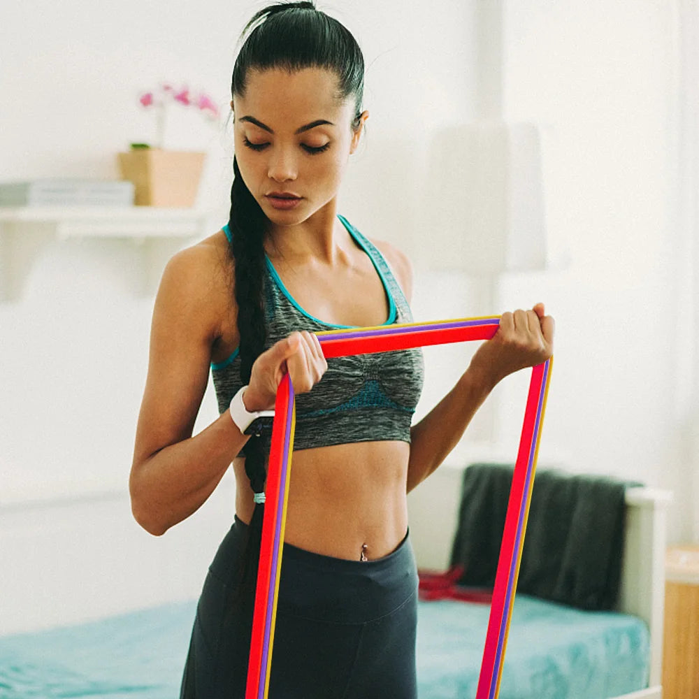 Latex Exercising Resistance Bands