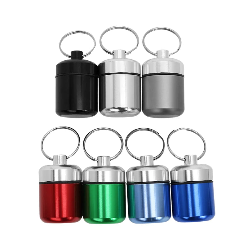 Aluminum Waterproof Pill Box