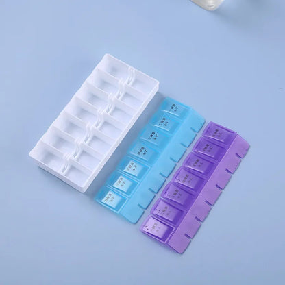 14-Grid Weekly Pill Organizer