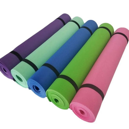 1X Yoga Mat Anti-skid Sports Fitness Mat 3MM-6MM Thick EVA Comfort Foam yoga matt for Exercise Yoga and Pilates Gymnastics mat - Active Health Gear