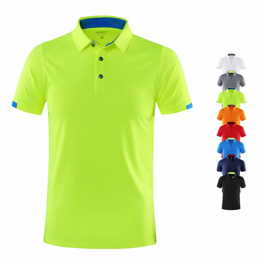 Men's Quick Drying Short Sleeved Polo Shirt