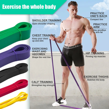 Latex Exercising Resistance Bands