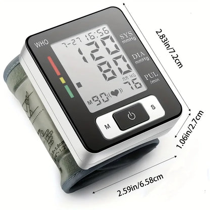 Electronic Wrist Blood Pressure Monitor