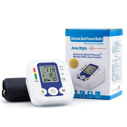 Digital Blood Pressure Monitor + Thermometer + Pulse Meter