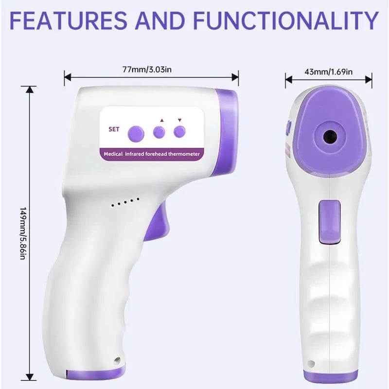 Digital Blood Pressure Monitor + Thermometer + Pulse Meter