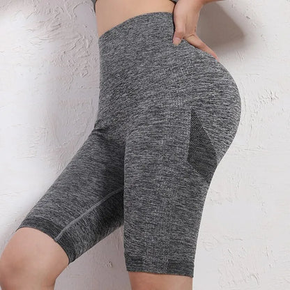 Women's Elastic Yoga Shorts