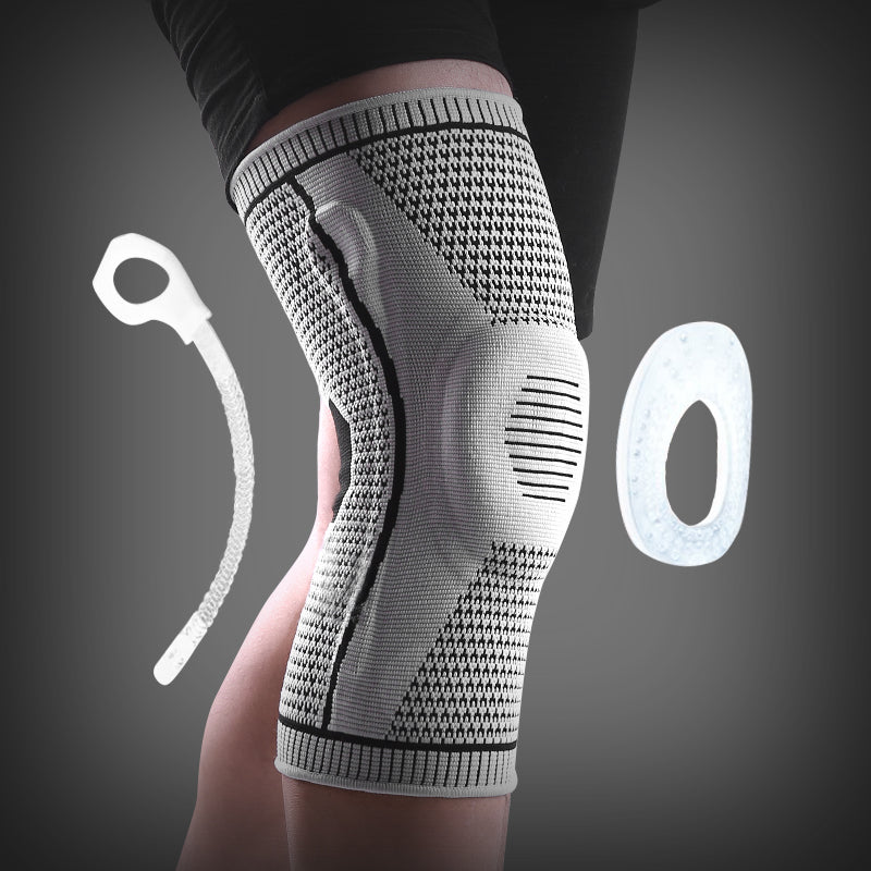 Compression Sports Silicone Spring Breathable Knee Pads - Active Health Gear