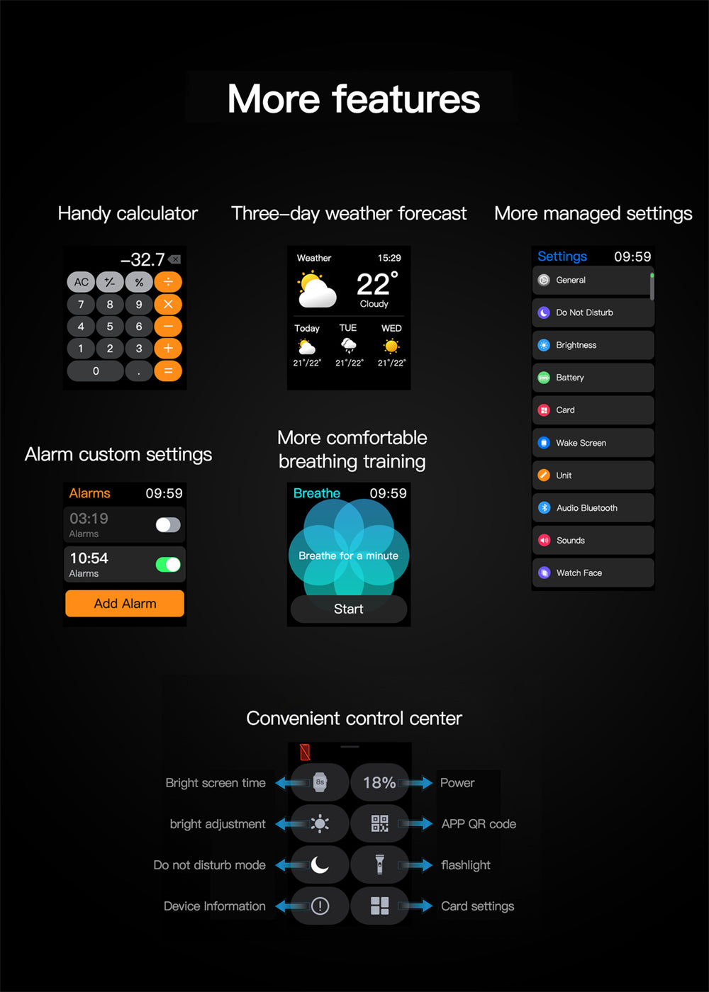 Smart Waterproof Fitness Watch - Active Health Gear
