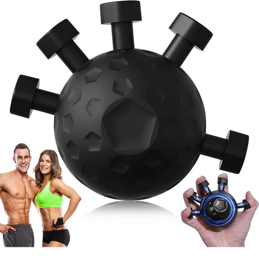Gym Finger Hand Strengthener Grip Adjustable Resistance Hand Balls Gripper Exerciser For Forearm Strength Climbing Training - Active Health Gear