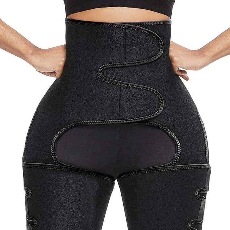 Sweat High Waist Thigh Trimmer Butt Lifter Shapewear Belt 3 In 1 Adjustable Belt - Active Health Gear